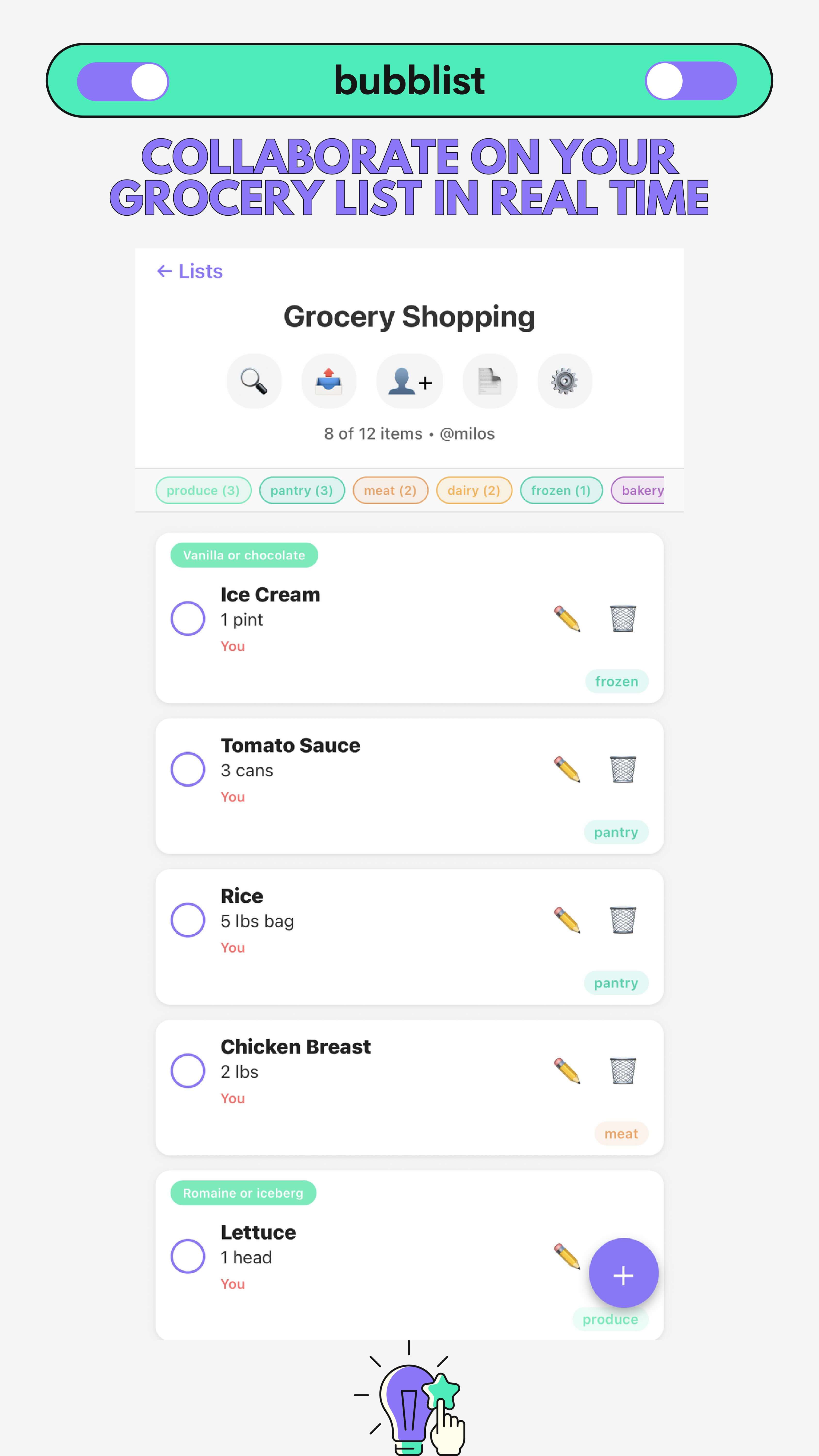 bubbli.st app screenshot 1