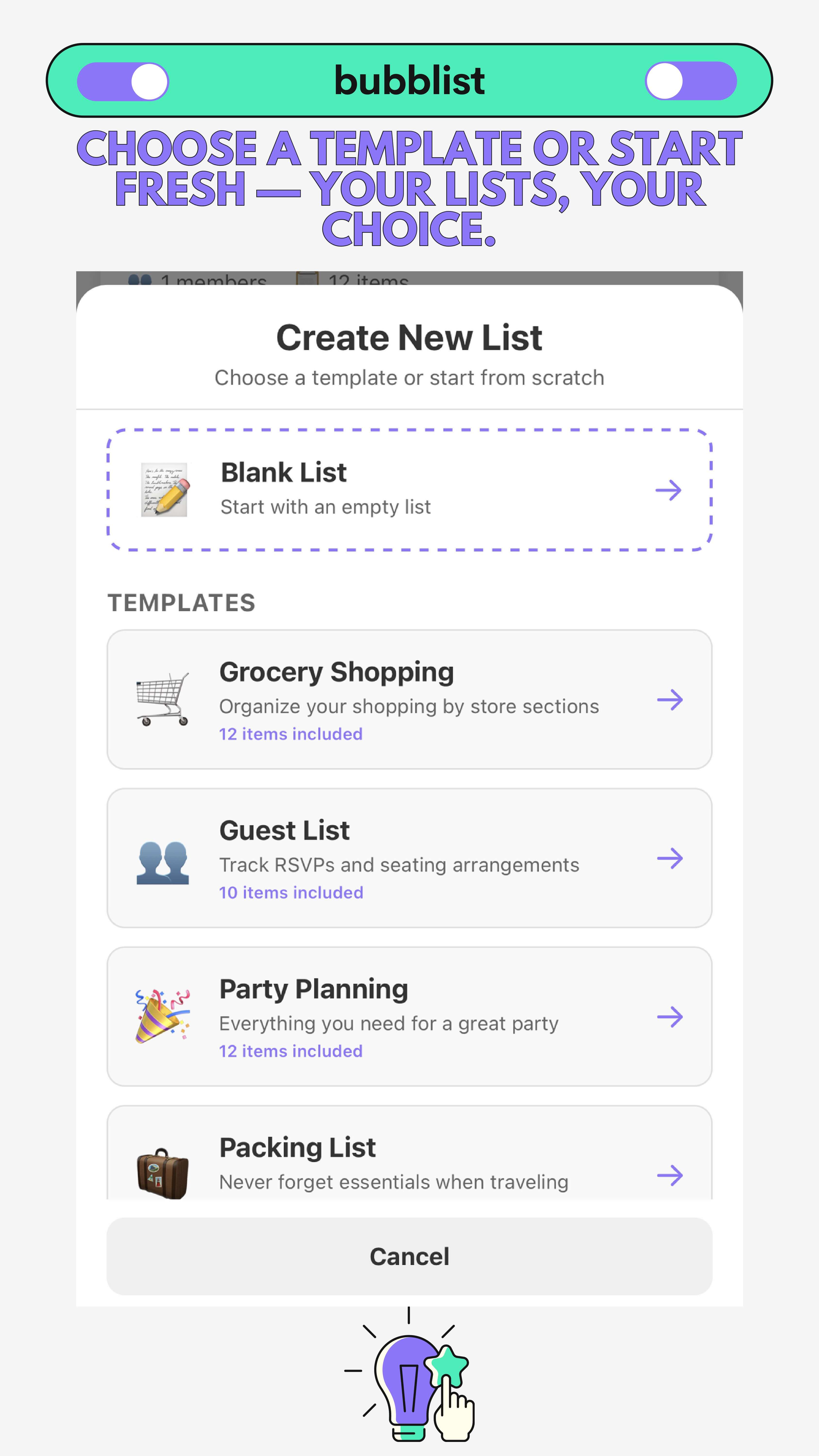 bubbli.st app screenshot 3